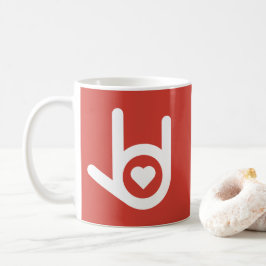 Taza De Café Te Amo, Red Mug