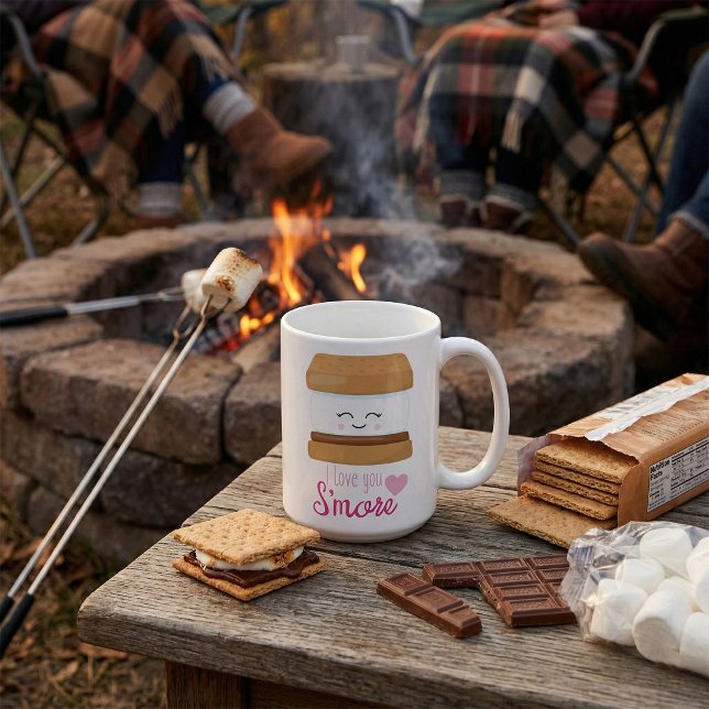 Taza De Café Te Amo Smore (Subido por el creador)