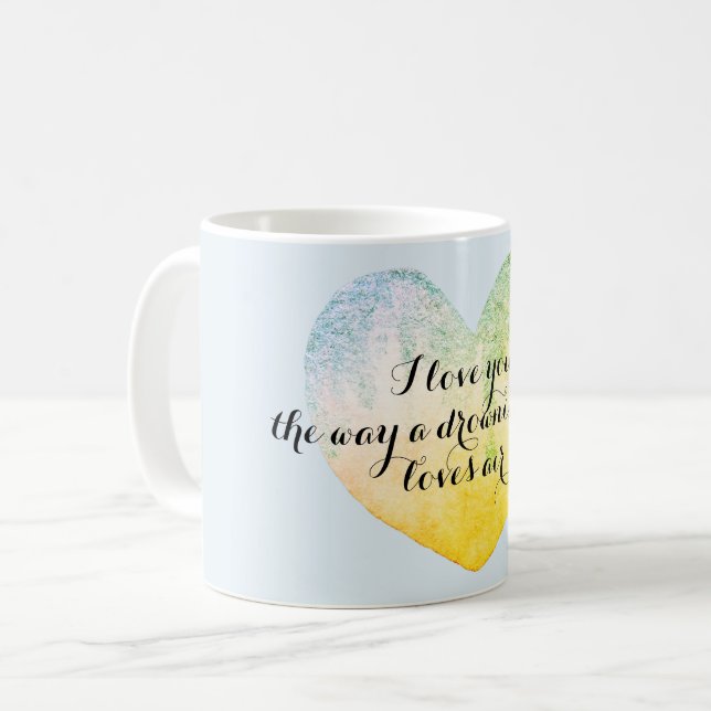 Taza De Café Te Amo Tal Como Eres (Anverso izquierdo)