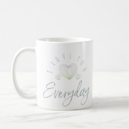 Taza De Café Te Amo Todos Los Días