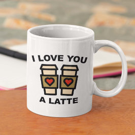 Taza De Café Te Amo Un Latte