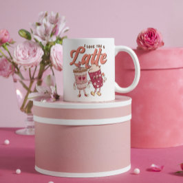 Taza De Café Te amo un latte