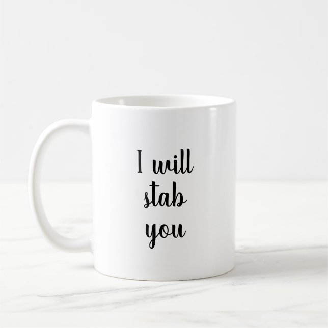 Taza De Café Te Apuñalaré, Enfermera Graciosa, Enfermera (Izquierda)