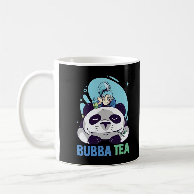 Taza De Café Té Bubba - Animales animales - Aesthe japonés pand (Izquierda)