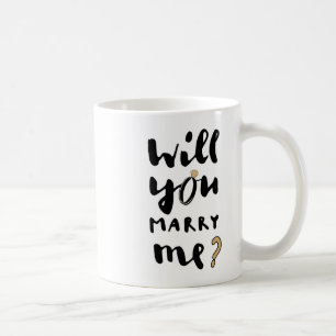Taza De Café ¿Te casarás conmigo