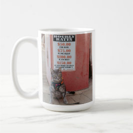 Taza De Café Te costará la mugre del gato