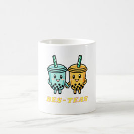 Taza De Café Té de burbuja de Kawaii Boba