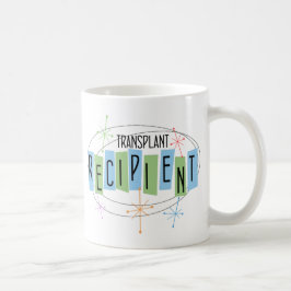 Taza De Café Té de café del destinatario del trasplante o choco