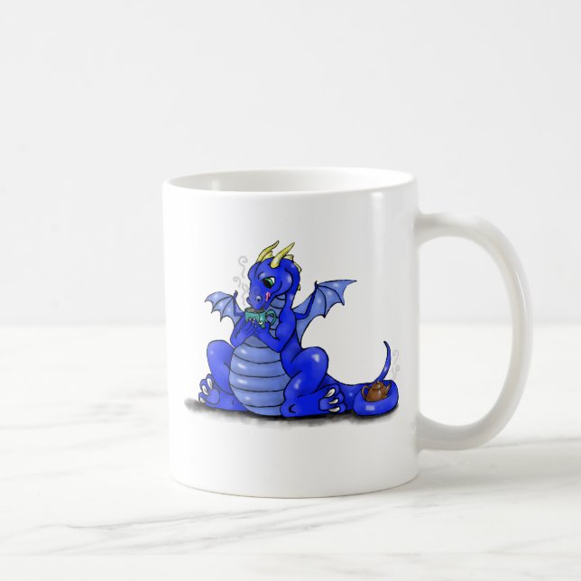 Taza De Café Té de consumición del dragón (Derecha)