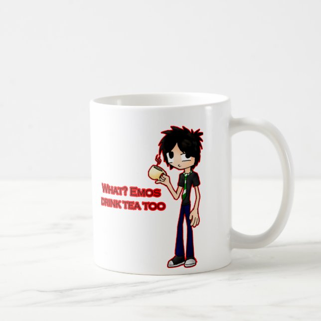 Taza De Café Té de Emo (Derecha)