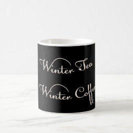 Taza De Café Té de invierno Café de invierno