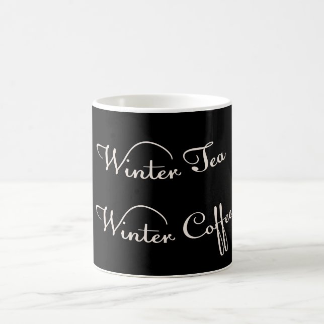 Taza De Café Té de invierno Café de invierno (Centro)