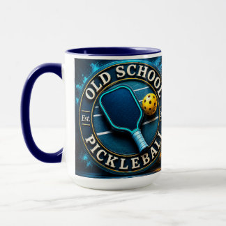Taza de café/té de la marca de pickleball de la vi