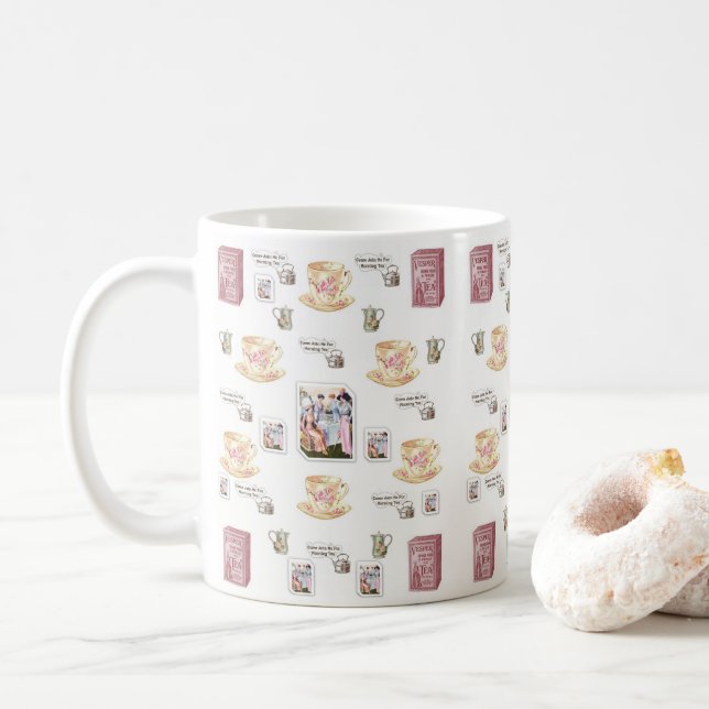 Taza De Café té de mugre (Con donut)