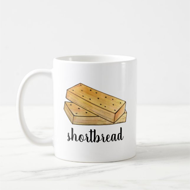 Taza De Café Té de pan tostado escocés Biscuits Panadería britá (Izquierda)