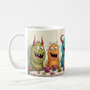 Taza De Café Té de puré de monstruo