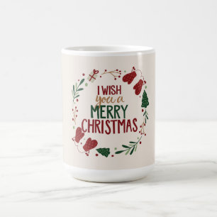 Taza De Café Te Deseo Una Feliz Navidad