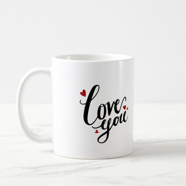 Taza De Café Te encanta el diseño dulce (Izquierda)
