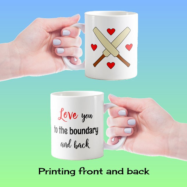 Taza De Café Te encanta el texto de críquet (Subido por el creador)