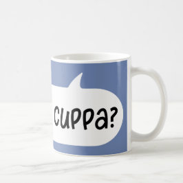 Taza De Café ¿Te Encanta Un Cuppa? Argot inglés-británico, té m