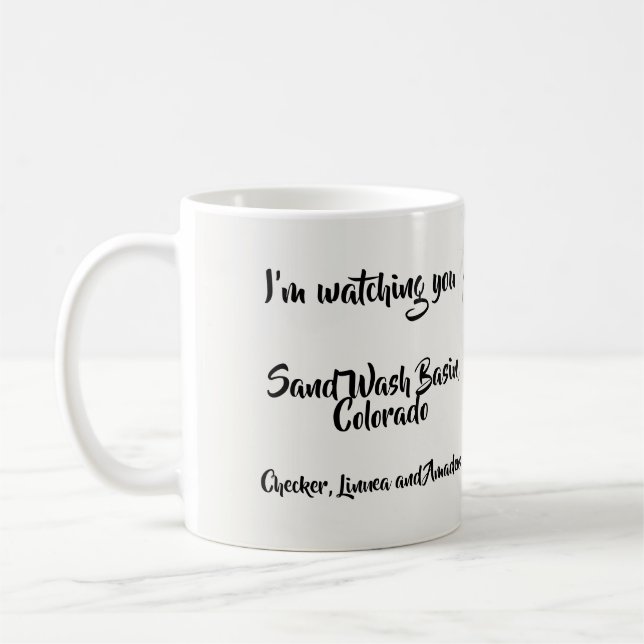 Taza De Café Te estoy vigilando (Izquierda)