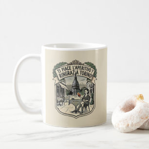 Taza De Café ¿Te gusta el aperitivo? ¡Agradece a Turín! - Vinta