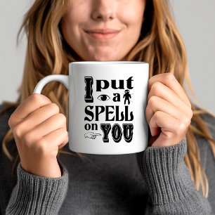 Taza De Café TE HECHIZADO A TI Divertido Halloween