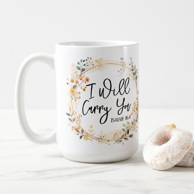 Taza De Café Te Llevaré Mug (Con donut)