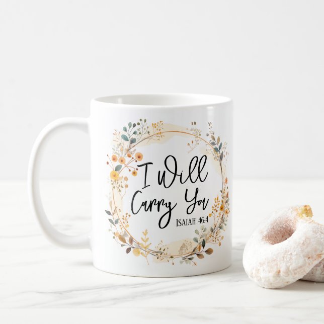 Taza De Café Te Llevaré Mug (Con donut)