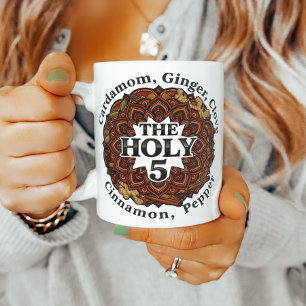Taza De Café Té Mezcla de las Cinco Especias Sagradas Masala Ch