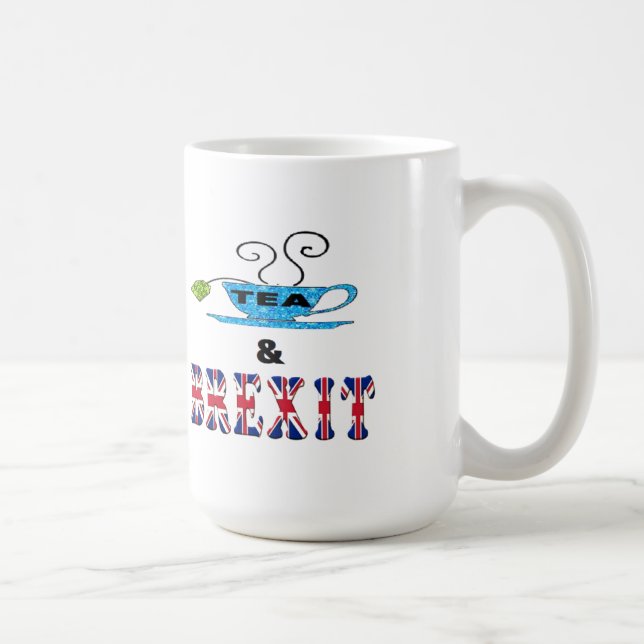Taza De Café Té Mug y Brexit (Derecha)