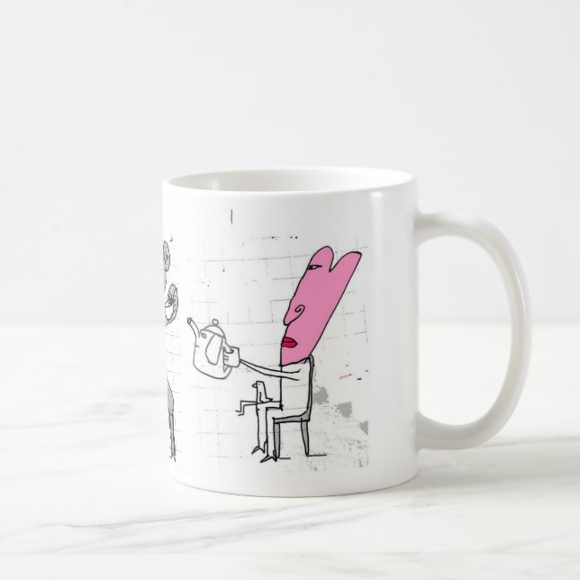 Taza De Café Té o café con su bestia (Derecha)
