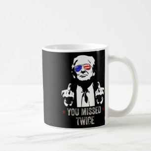 Taza De Café Te Perdiste Dos Veces Diversión Trump Presidente 2