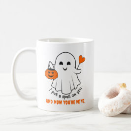 Taza De Café Te puse una hechizo y ahora eres mi Halloween