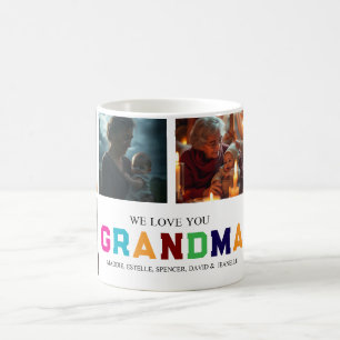 Taza De Café Te queremos abuela Personalizado 6-Foto