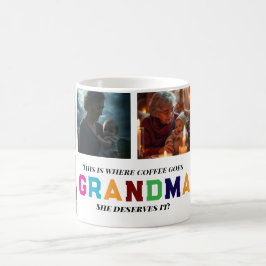 Taza De Café Te queremos abuela Personalizado 6-Foto