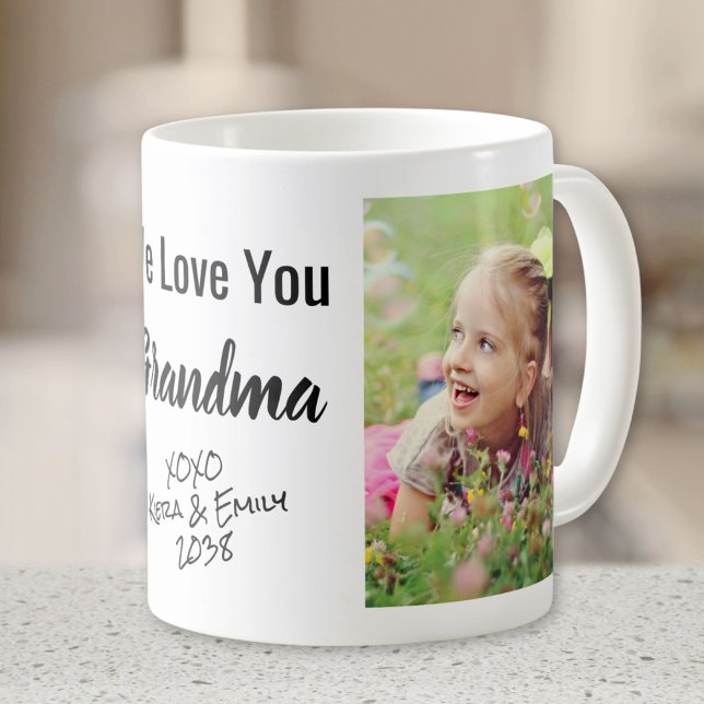 Taza De Café Te queremos foto y nombres personalizados de tu ab (Subido por el creador)