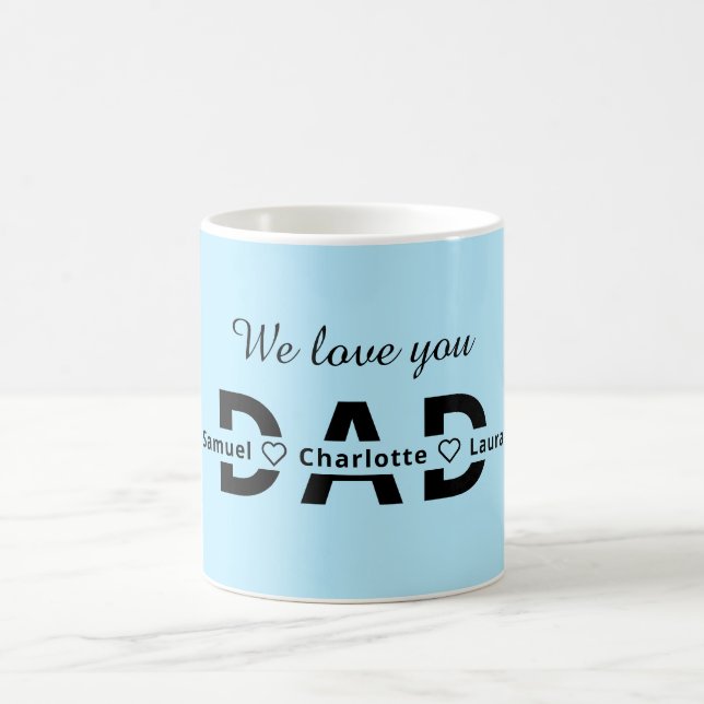 Taza De Café "¡Te queremos, mamá/papá!" Mugre específica del cl (Centro)