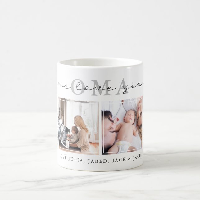 Taza De Café Te Queremos, Oma Coffee Mug (Centro)