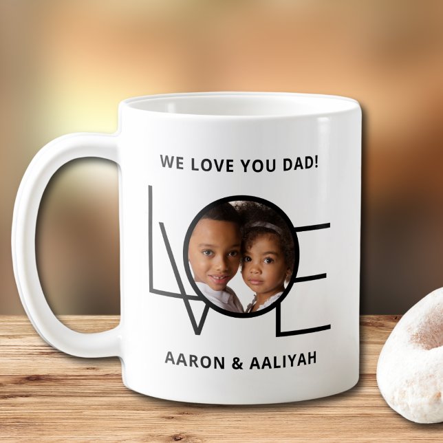 Taza De Café Te queremos papá, Personalizados, padres. (Subido por el creador)