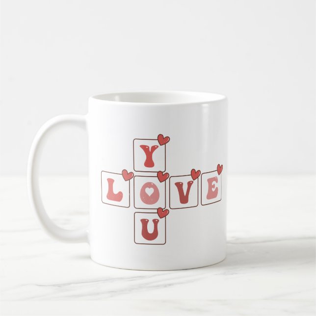 Taza De Café Te quiero El día de San Valentín (Izquierda)