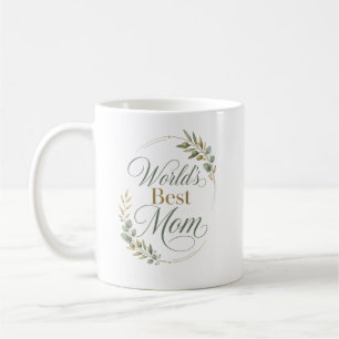 Taza De Café Te Quiero Mamá Gracias Botánico
