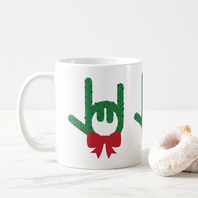 Taza De Café Te quiero Navidades Mug (Con donut)
