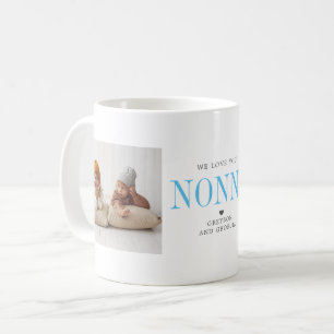 Taza De Café Te Quiero Nonna Dos Fotos en Colage