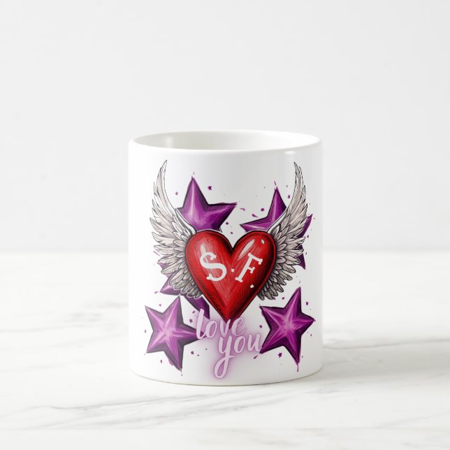Taza De Café Te quiero Personalizado (Centro)