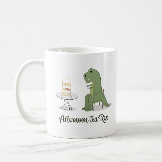 Taza De Café Té Rex por la tarde (Izquierda)