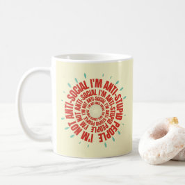 Taza De Café Té sarcástico gracioso