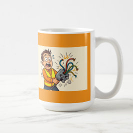 Taza De Café Té/taza de café de un electricista