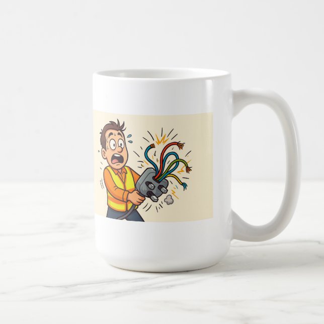 Taza De Café Té/taza de café de un electricista (Derecha)