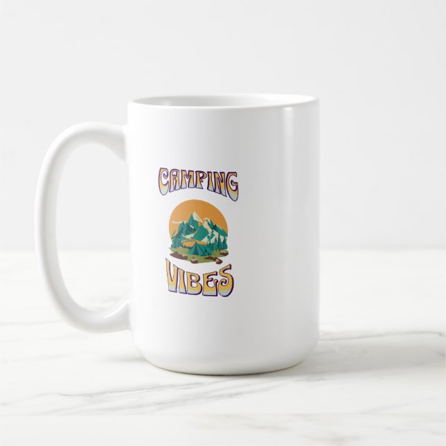 Taza De Café Té temático de camping (Izquierda)